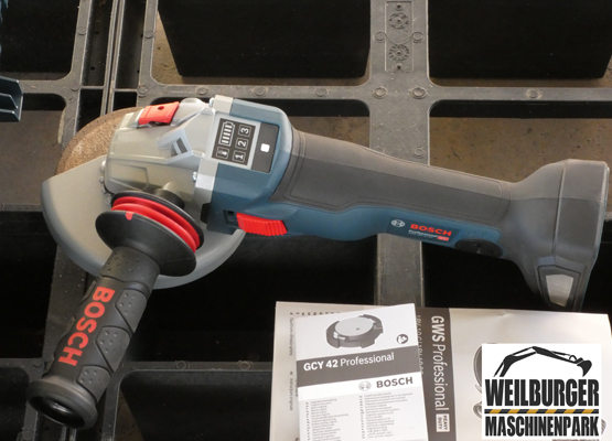 18V Akku Winkelschleifer Schleifgerät mieten - Bosch GWS 18V-10 SC